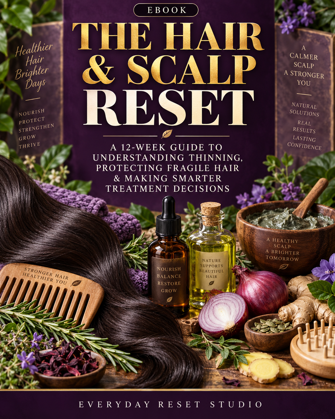 THE HAIR & SCALP RESET — 12-Week Hair & Scalp Guide