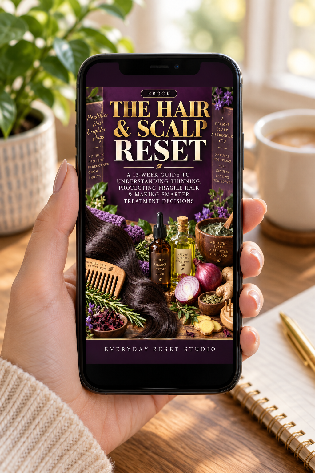 THE HAIR & SCALP RESET — 12-Week Hair & Scalp Guide
