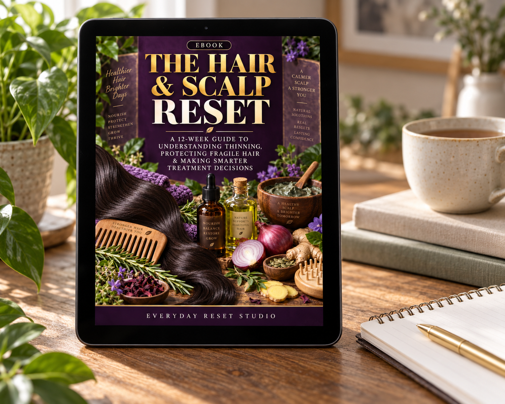 THE HAIR & SCALP RESET — 12-Week Hair & Scalp Guide